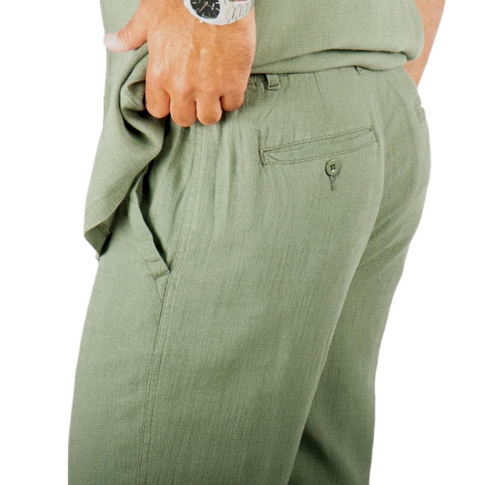Pantalon Fluide Kaki Homme Paname Brothers 2