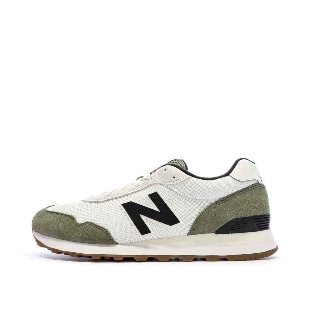 Baskets Kaki/Blanches Homme New Balance 515 1