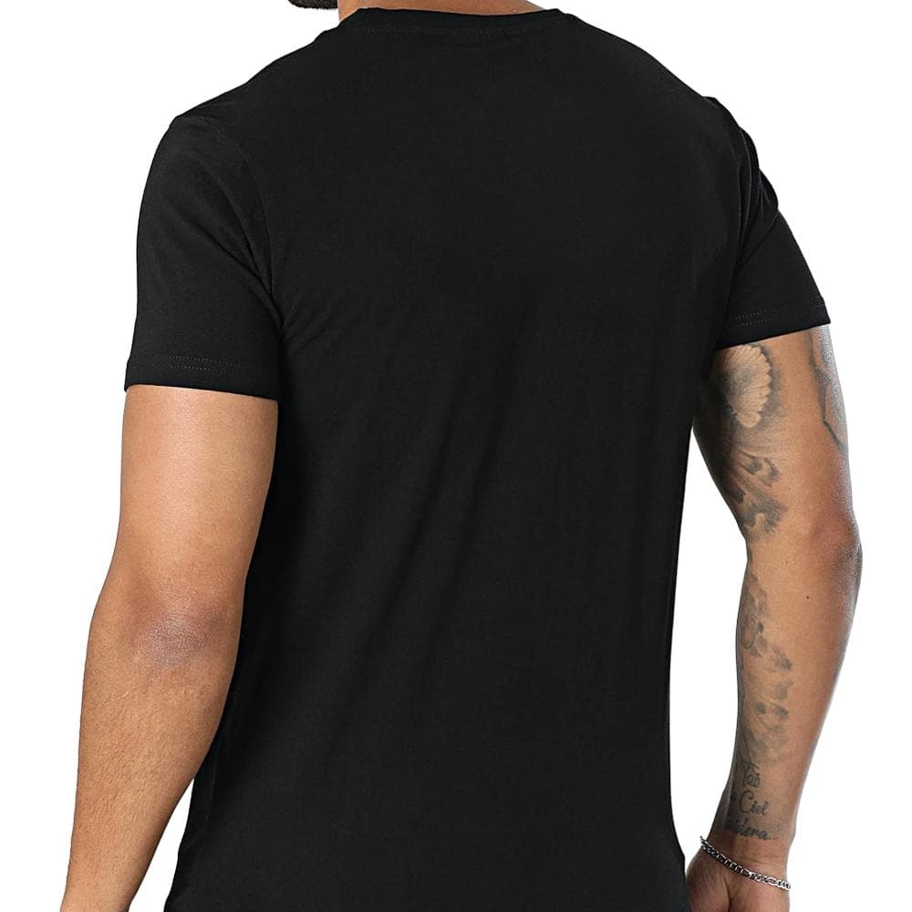 T-shirt Noir Homme Petrol Industries TSR002-9999 2