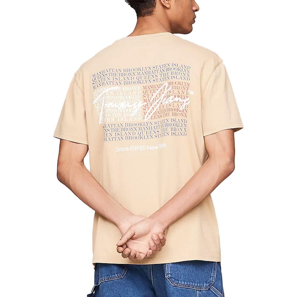 T-shirt Beige Homme Tommy Hilfiger Vintage 2