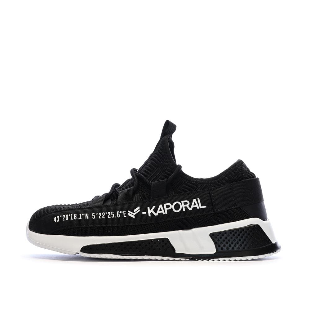 Baskets Noir/Blanc Homme Kaporal Dofino 1
