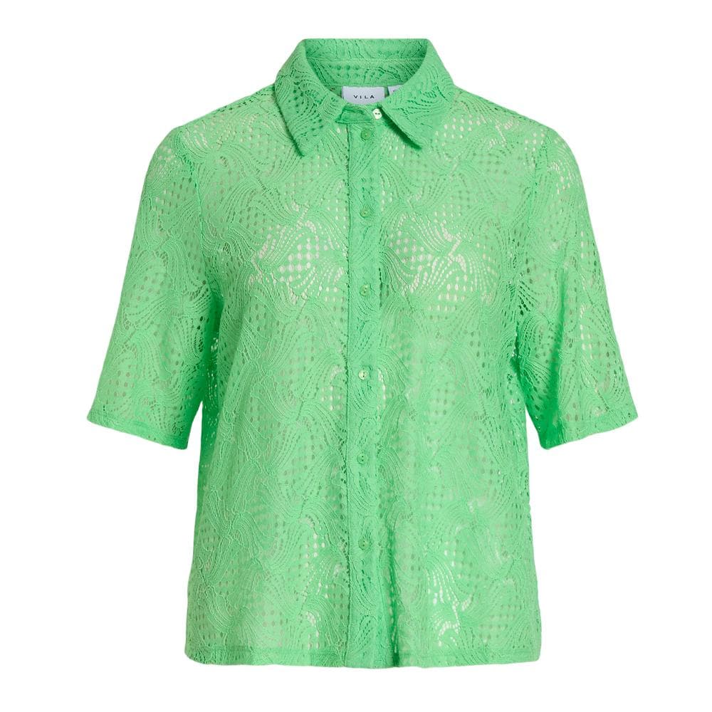 Chemise Verte Femme Vila Vibegena 1