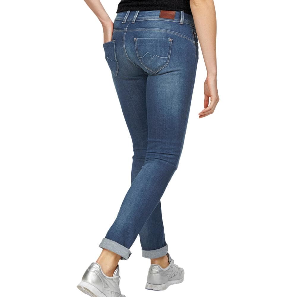 Jean Bleu Straight Femme Pepe jeans New Brooke 2
