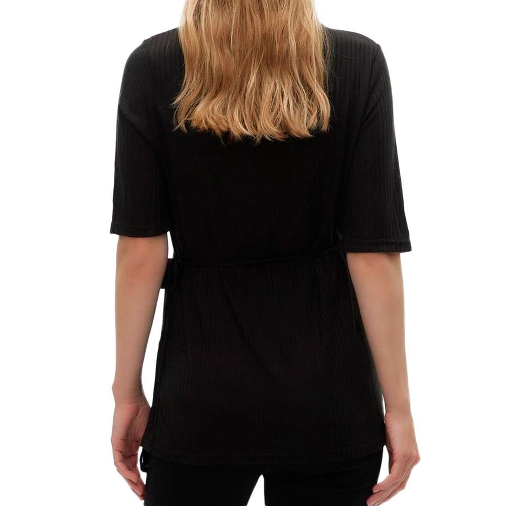 Blouse Noire Femme Mamalicious Trinity 2