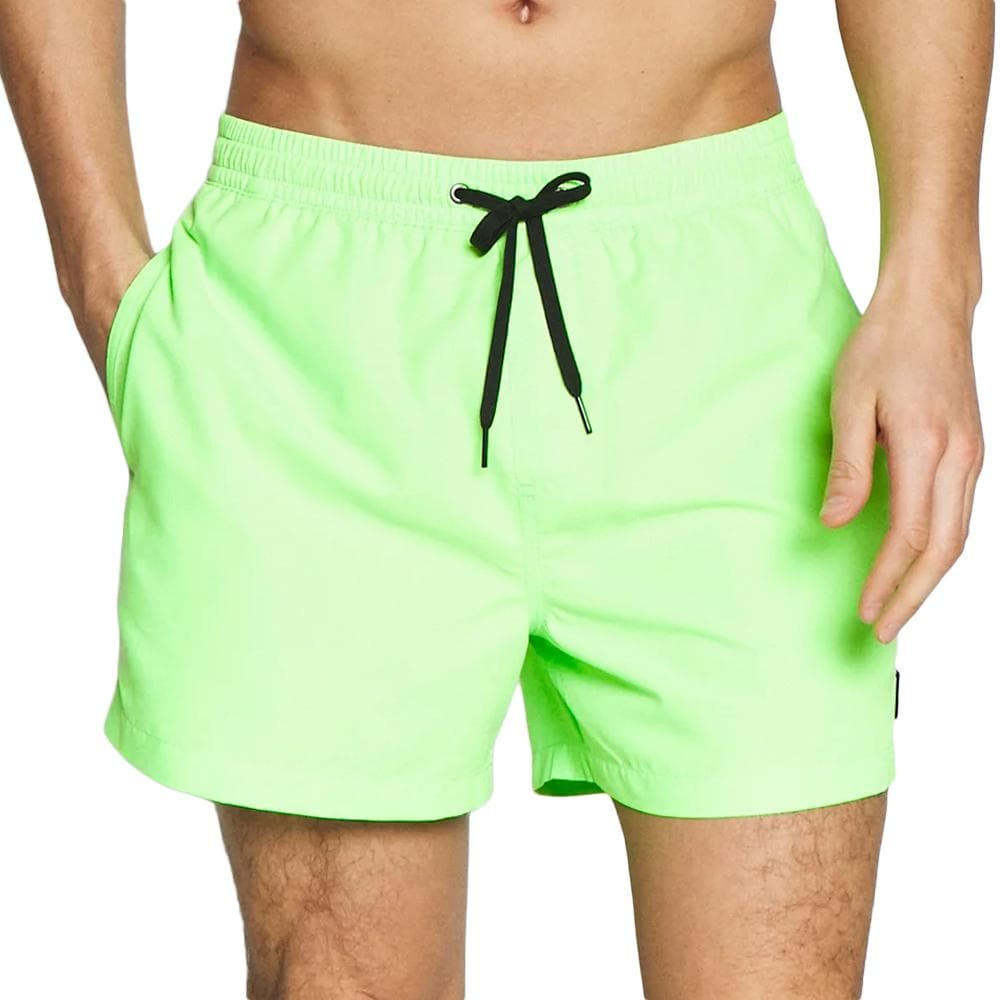 Short de bain Vert Fluo Homme Quiksilver Evdayvl15 M Jamv 2