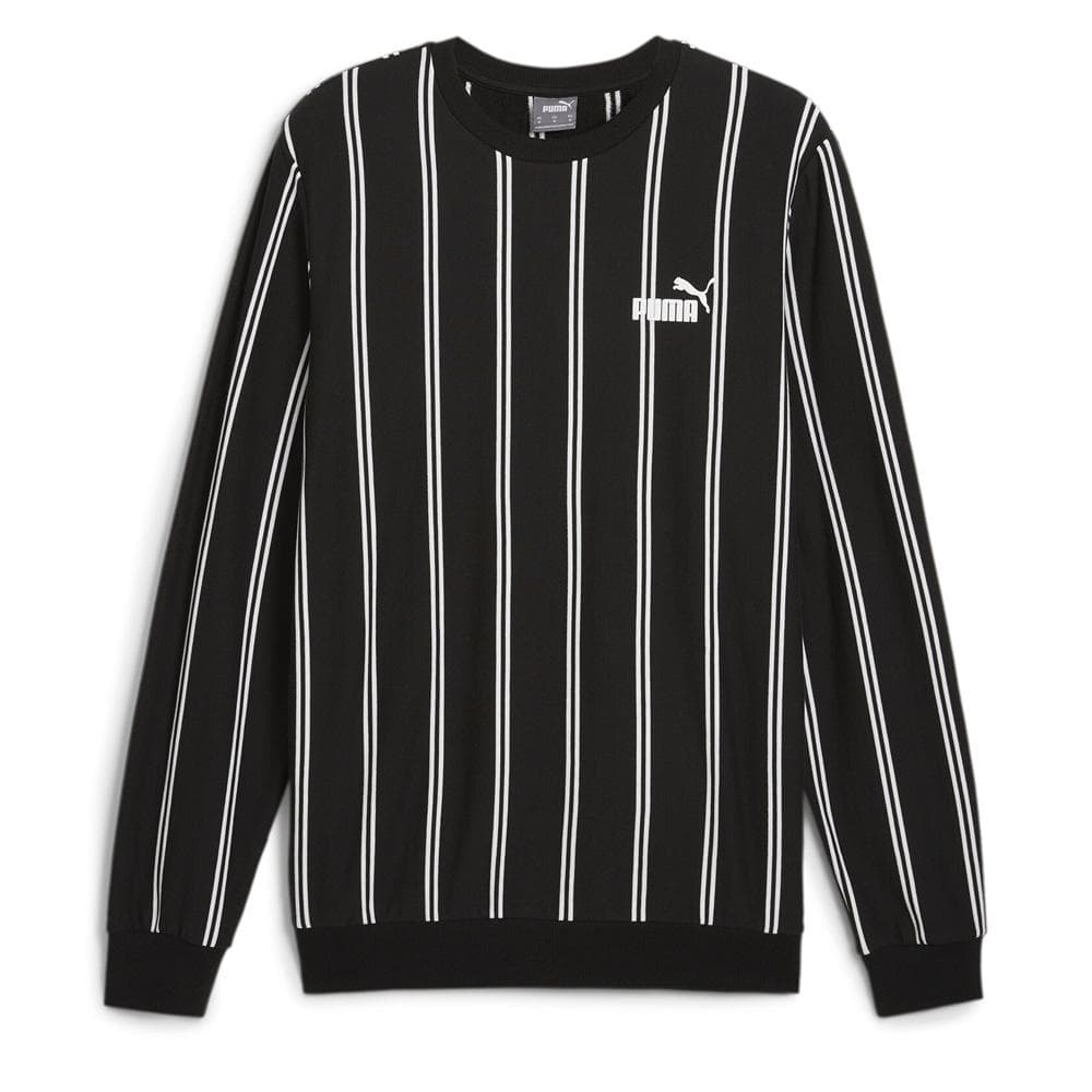 Sweat Noir/Blanc Homme Puma Sports 1