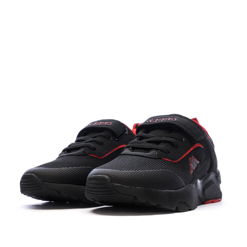 Baskets Noires/Rouge Garçon Kappa Logo Safir 2 6
