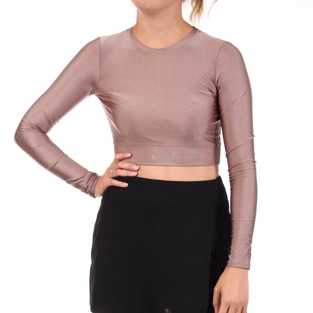 T-Shirt de Sport Marron Femme No Publik California 1