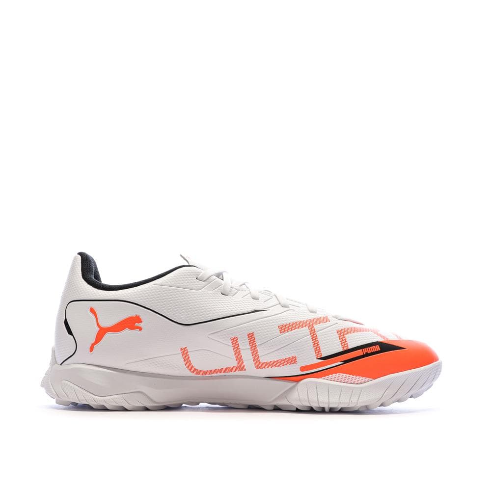 Chaussures de Football Blanches/Oranges Homme Puma Ultra 5 2