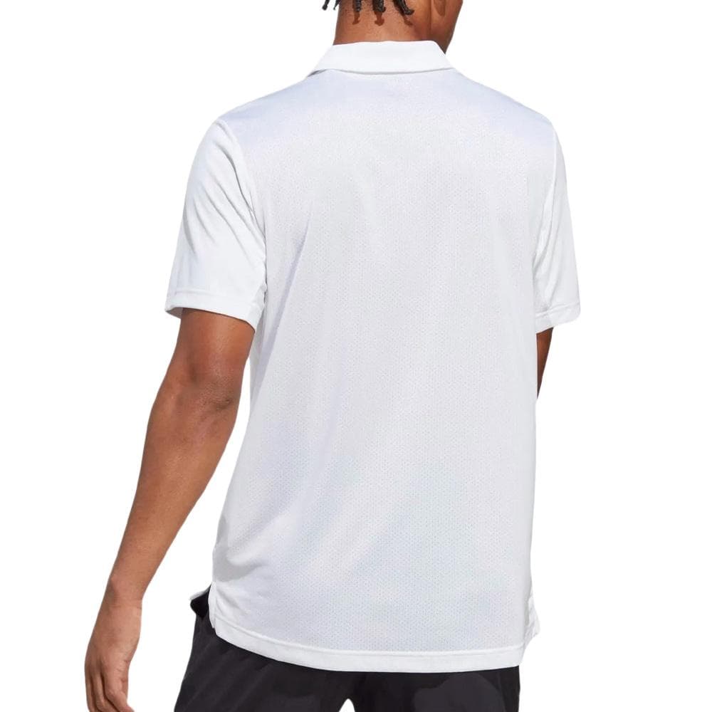 Polo Blanc Homme Adidas Club 2