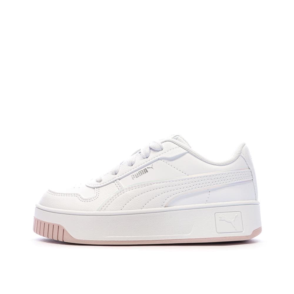 Baskets Blanches Fille Puma Carina 1