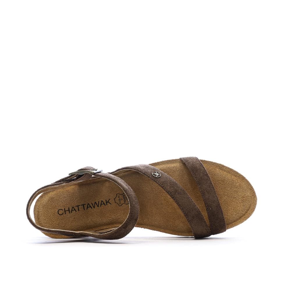 Sandales Marron Femme Chattawak Balis 4