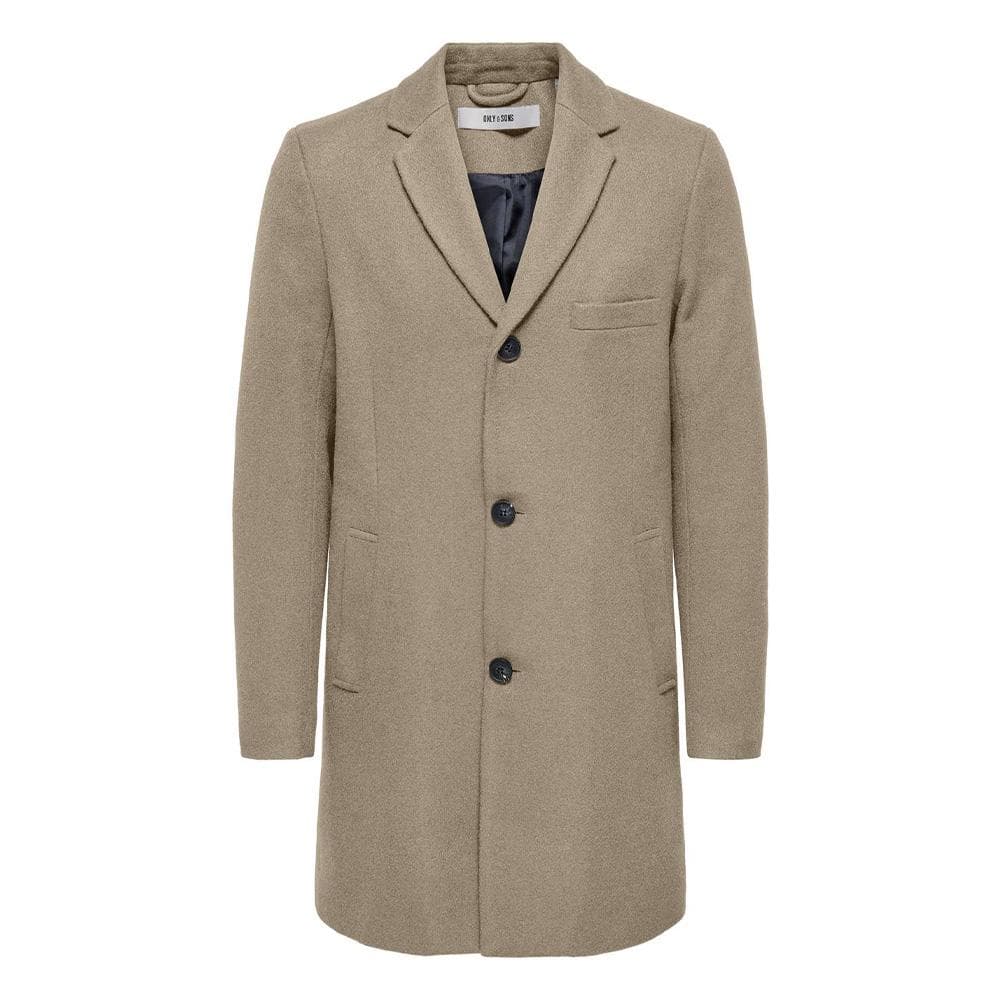 Manteau Beige Homme Only & Sons Maylon 1