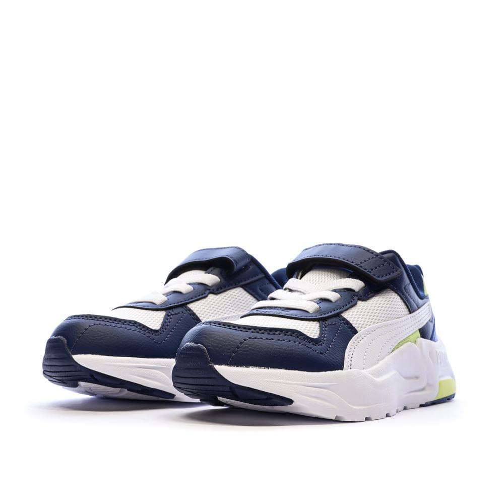 Baskets Marine/Blanche Garçon Puma Trinity 2 Lt 6