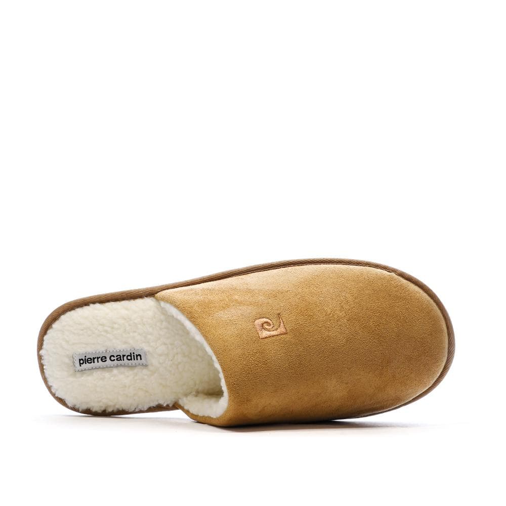 Chaussons Camel Homme Pierre Cardin Bouclettes 4