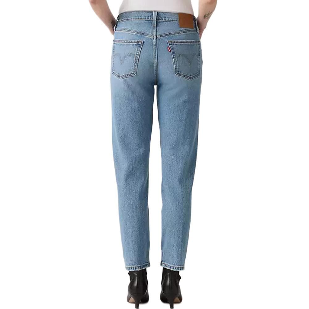 Jean 501 Bleu Ciel Femme Levi's Original Cropped 2