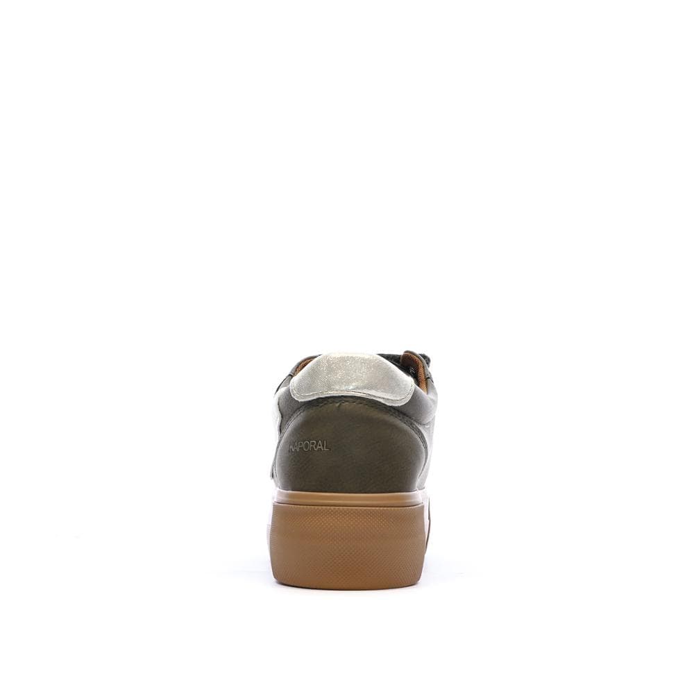 Baskets Kaki Plateforme Femme Kaporal Clovia 3