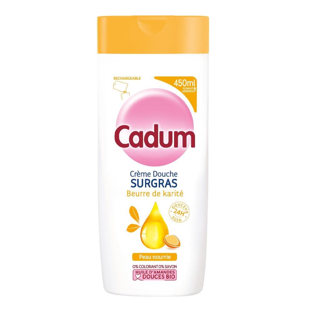 Crème Douche Surgras Beurre de Karité Cadum 450ml 1