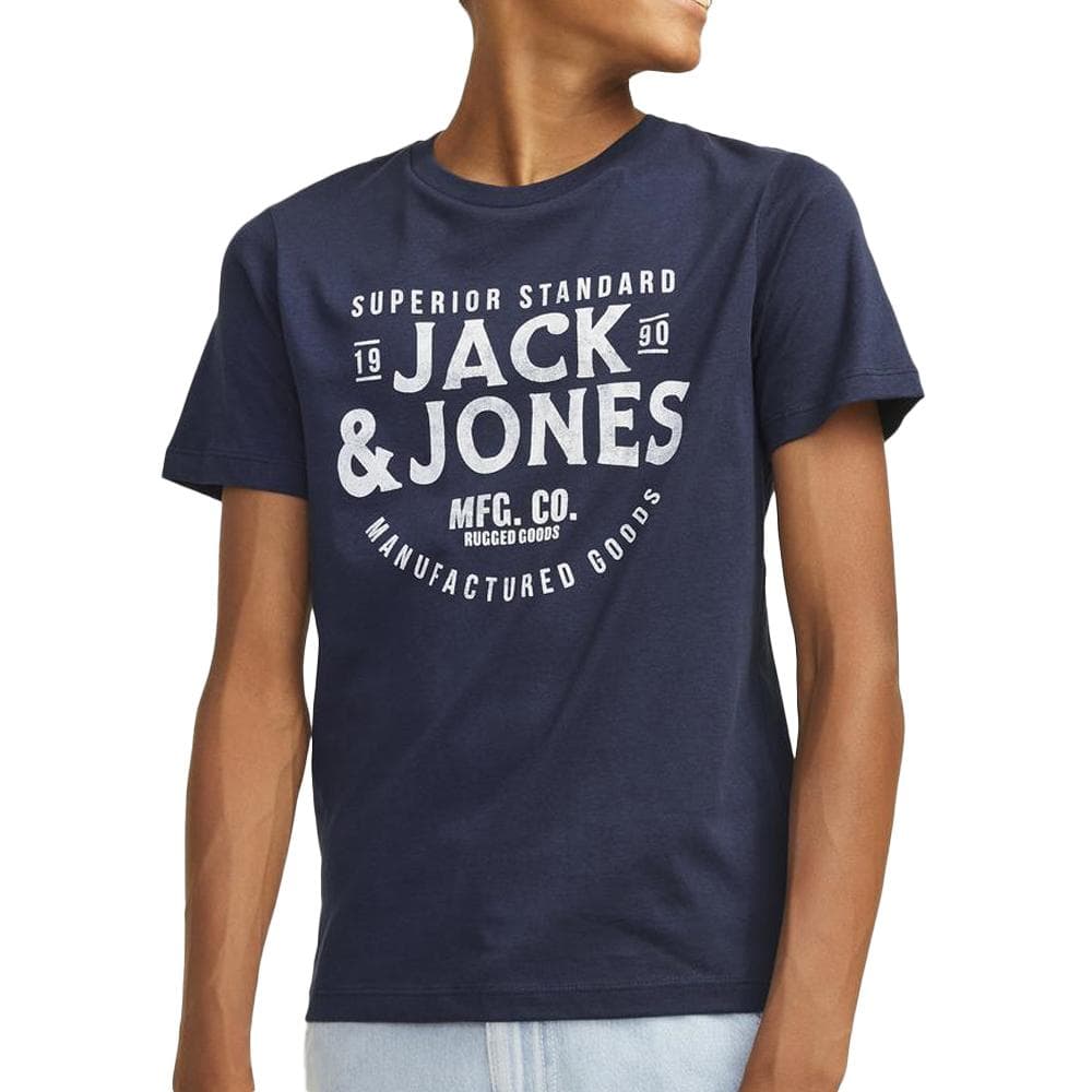 T-shirt Marine Garçon Jack & Jones Jeans 1