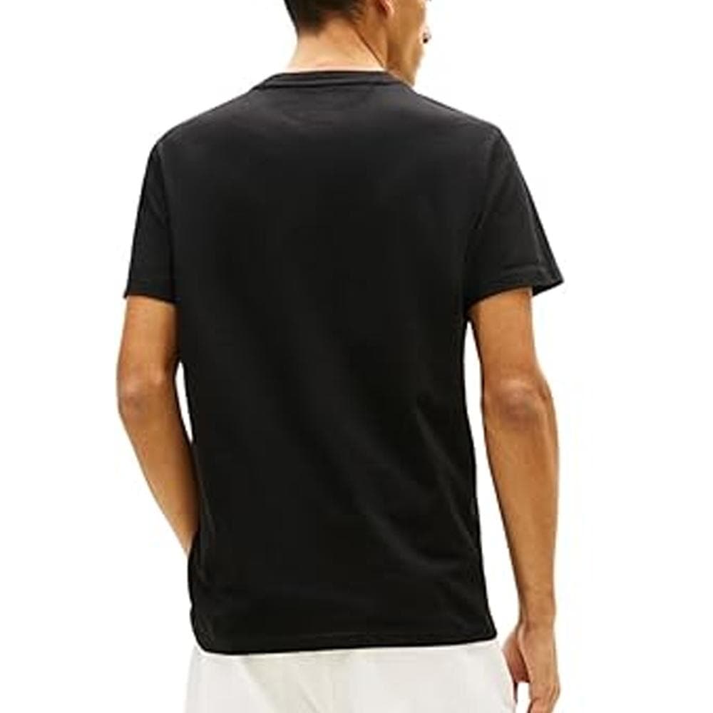 T-Shirt Noir Homme Tommy Hilfiger Slim 2