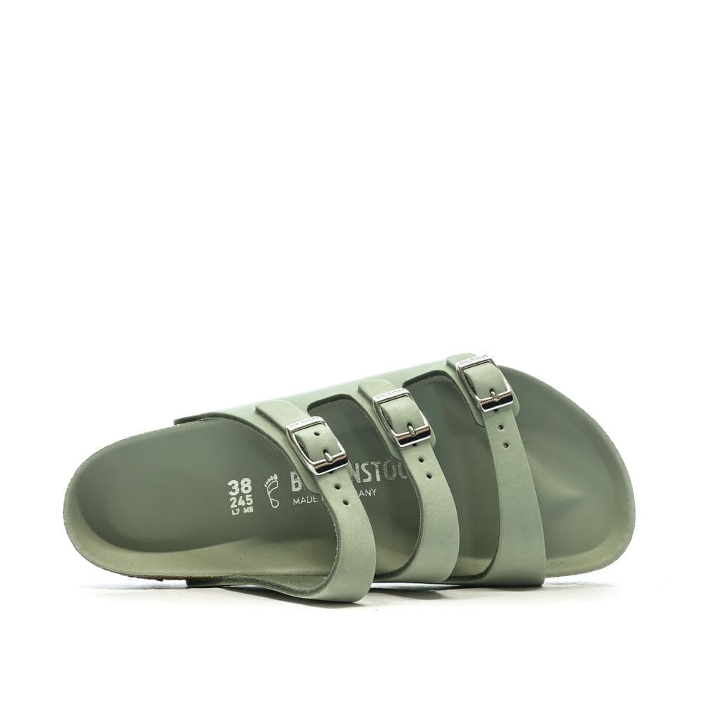 Sandales Vertes Femme Birkenstock Florida 4