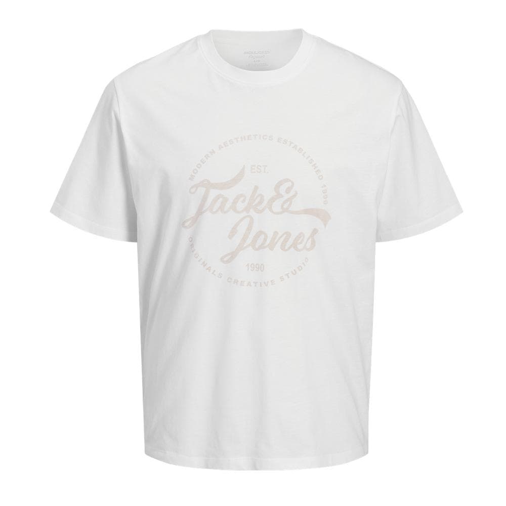T-Shirt Blanc Homme Jack & Jones Jordean 1