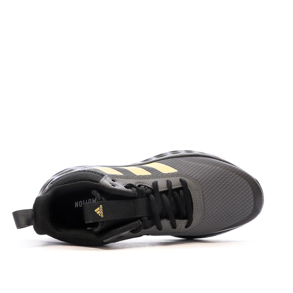 Chaussures de basketball Gris/Noir Mixte Adidas Ownthegame 2.0 K 4