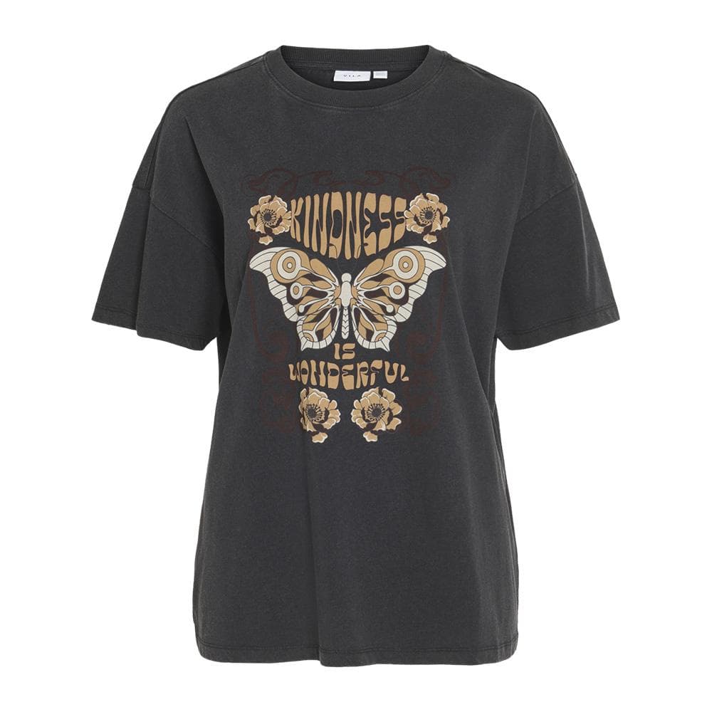 T-Shirt Noir Femme Vila Rubie 1