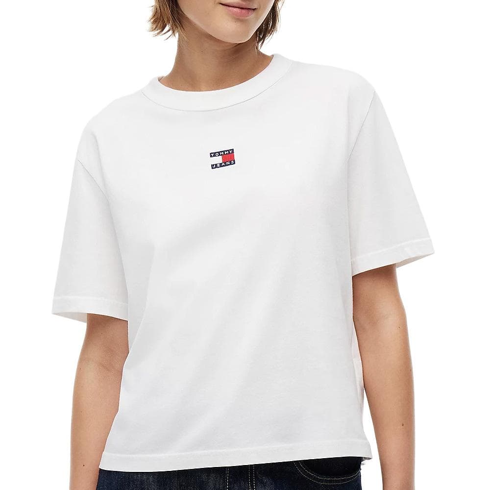 T-Shirt Blanc Tommy Hilfiger Badge 1