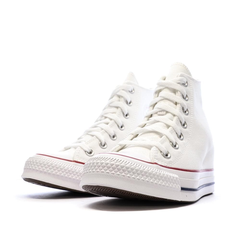 Baskets Compensées Blanc Femme Converse Chuck Taylor All Star Wedge 6