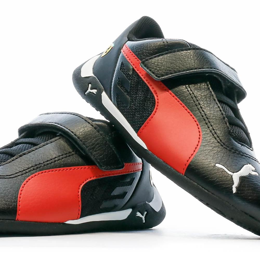 Baskets Noir Garçon Puma Ferrari Race 306548 7