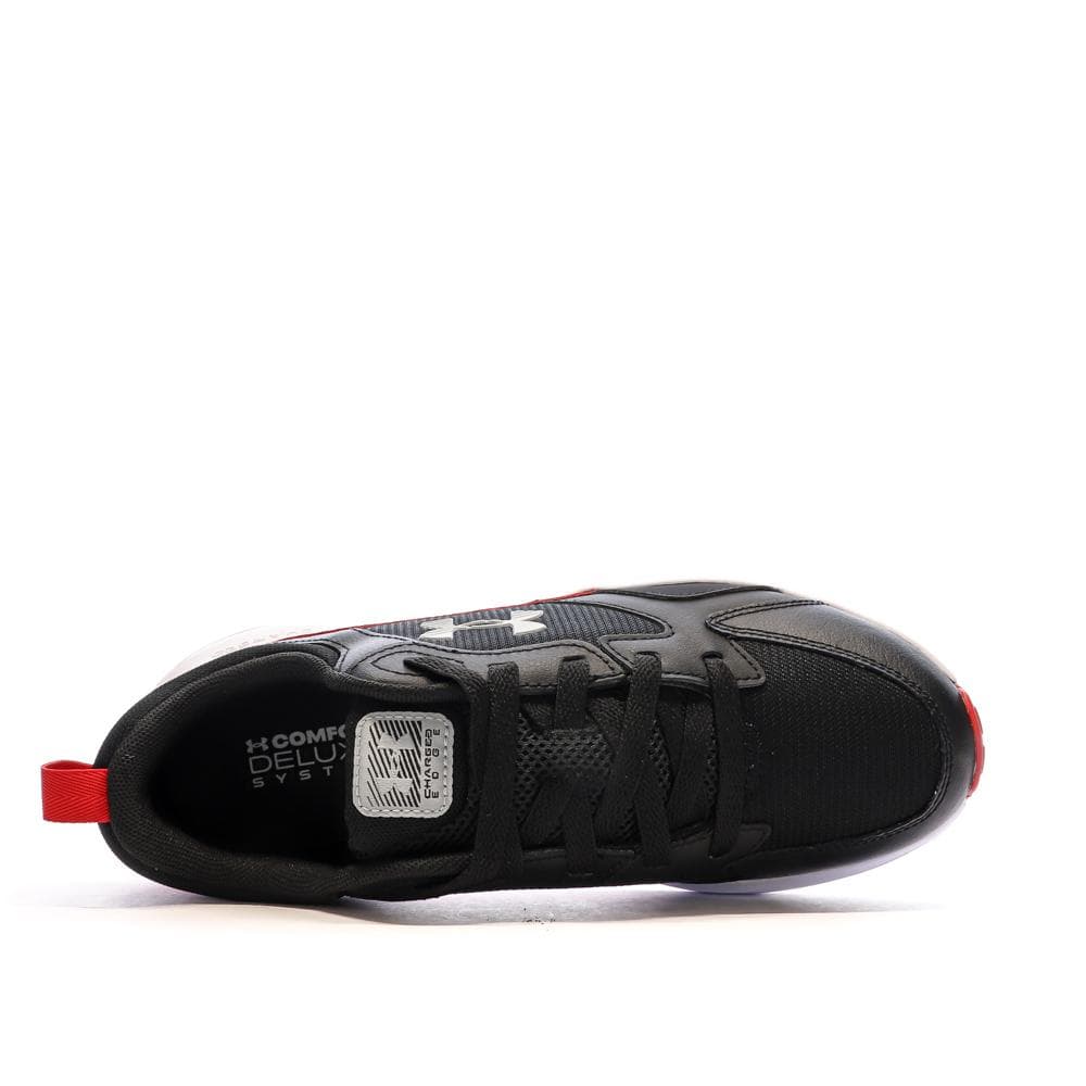 Chaussures de Fitness Noire/Rouge Homme Under Armour Charged Edge 4