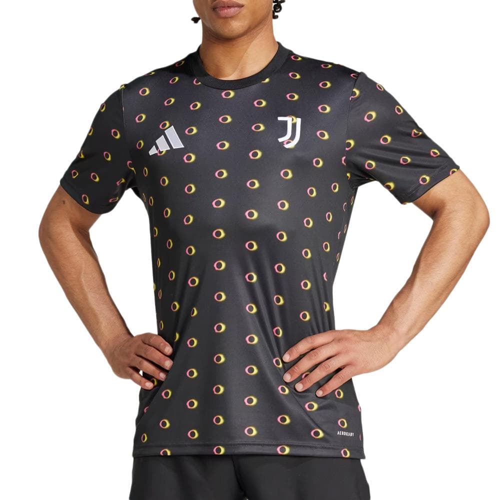 Juventus Maillot d'échauffement Noir Homme Adidas Preshi 1