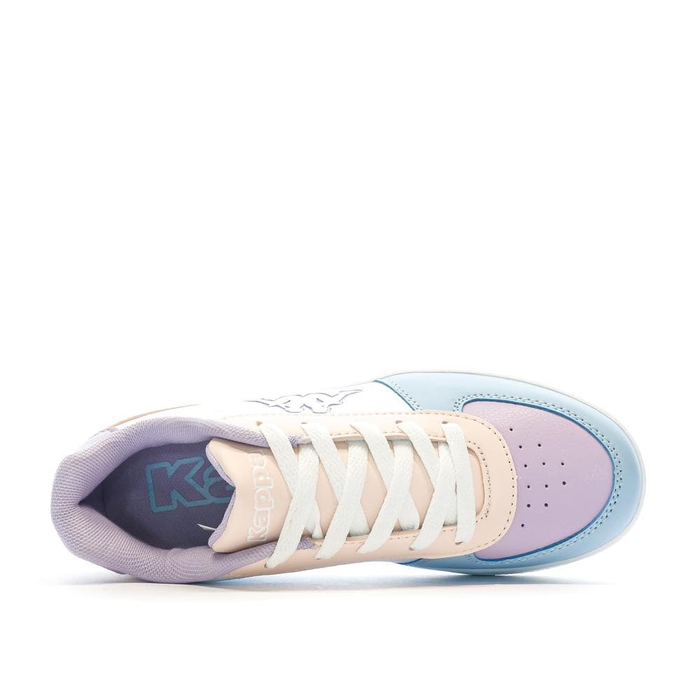 Baskets Blanc/Rose Fille KAPPA Malone Lace 4