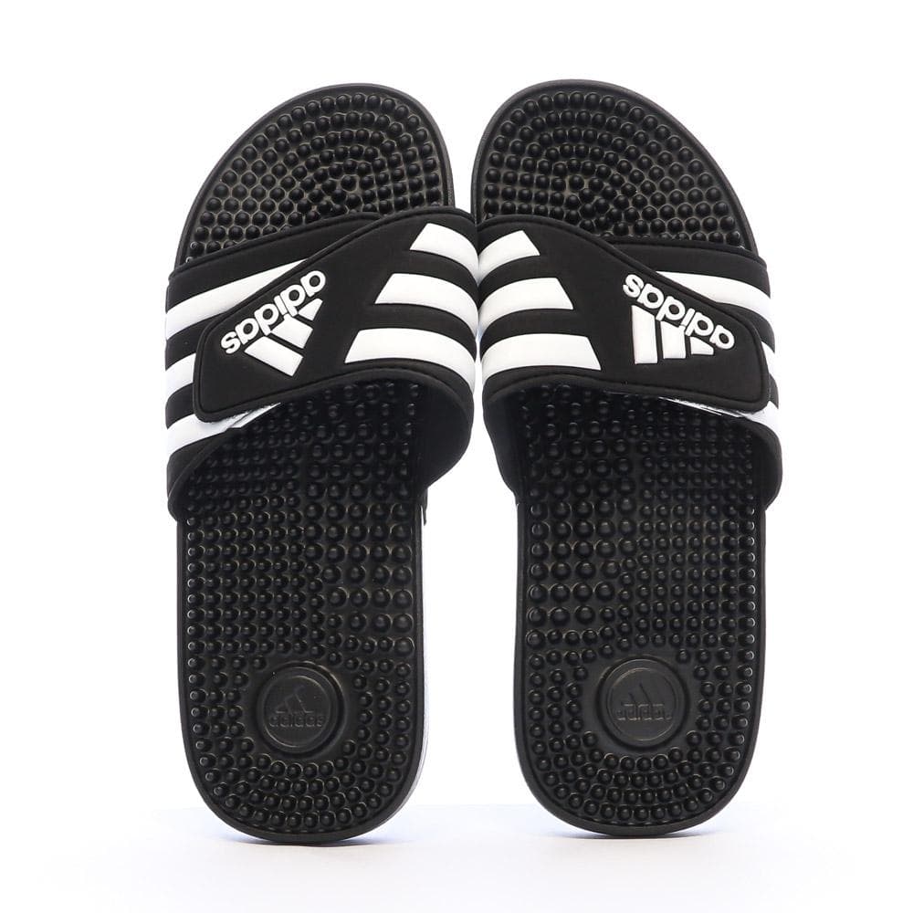Claquettes Noires/Blanches Homme Adidas Adissage F35580 3