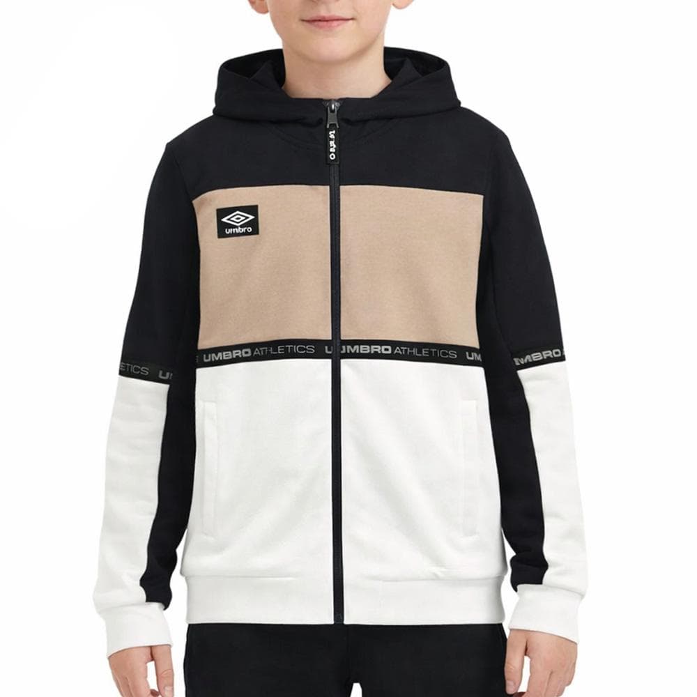 Sweat Marine/Blanc Garçon Umbro Prt Fz 1
