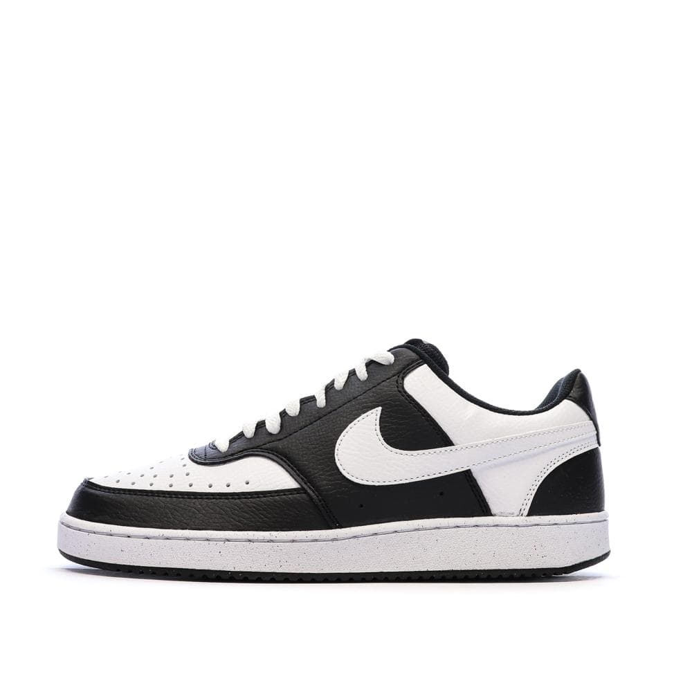 Baskets Noires/Blanches Homme Nike Court Vision Lo 1
