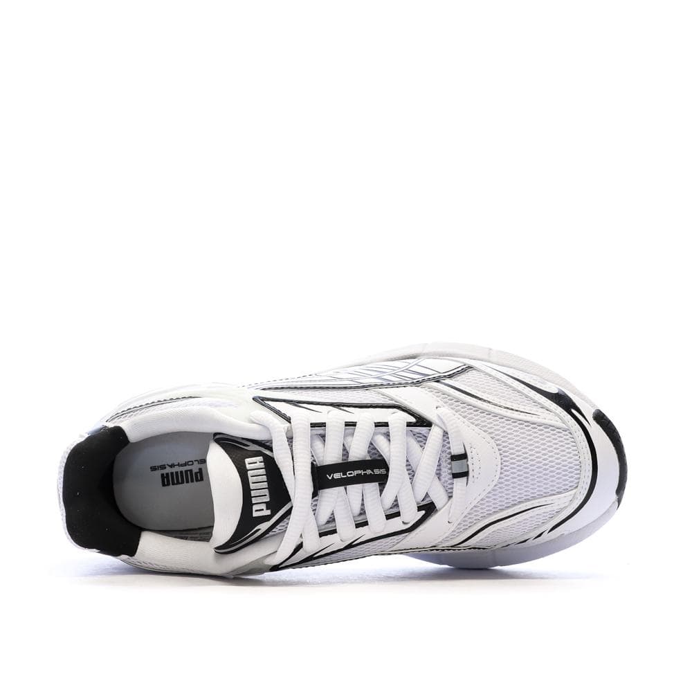 Baskets Blanches/Noires Femme Puma Velophasis Always On 4