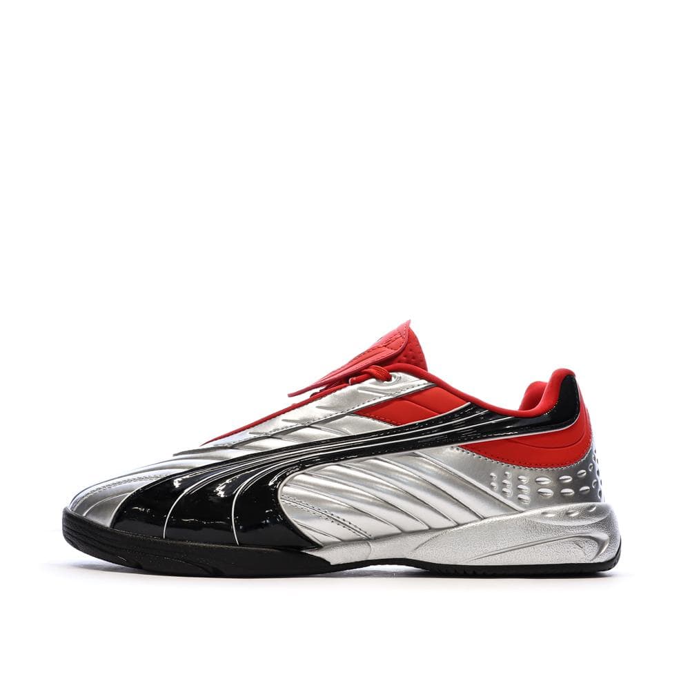 Baskets Noires/Rouges/Argent Homme Puma Goalgetter 1