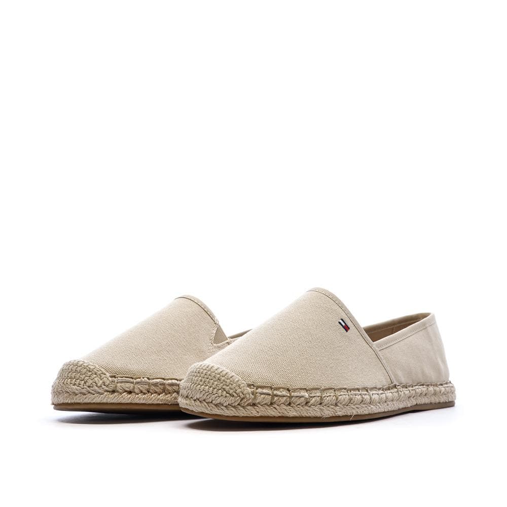 Espadrilles Beige Femme Tommy Hilfiger Flag Canvas 6