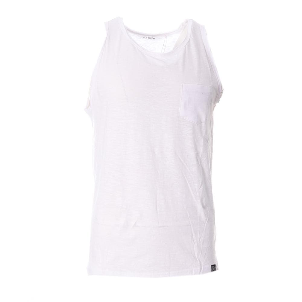 Débardeur Blanc Homme Paname Brothers DYLAN 1