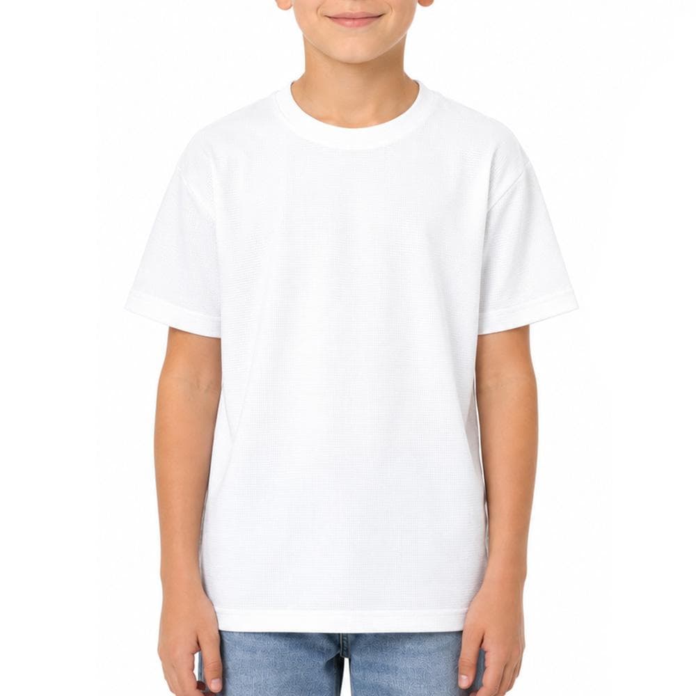 T-Shirt Blanc Garçon Paname Brothers Poly Indigo 1
