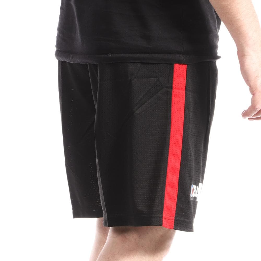 Short Basketball Noir Homme Sport Zone Chicago Bulls 2