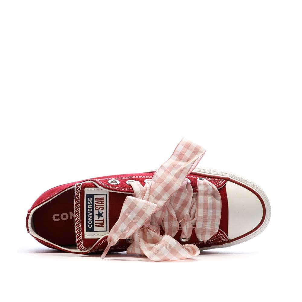 Baskets Rouges/Roses Fille Converse Chuck Taylor All Star 4