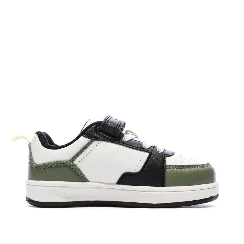 Baskets Blanc/Vert Garçon Kappa Logo Shay 1.0 2