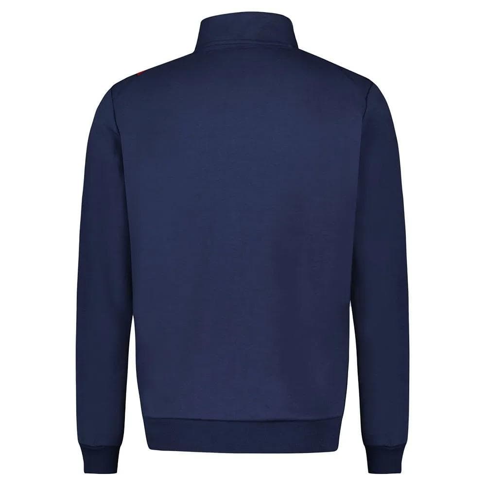 Sweat à zip Marine Homme Le Coq Sportif Fz Sweat Presentation 2