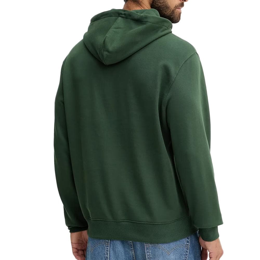 Sweat à Capuche Vert Homme Calvin Klein Jeans 350terry Micro Badge 2
