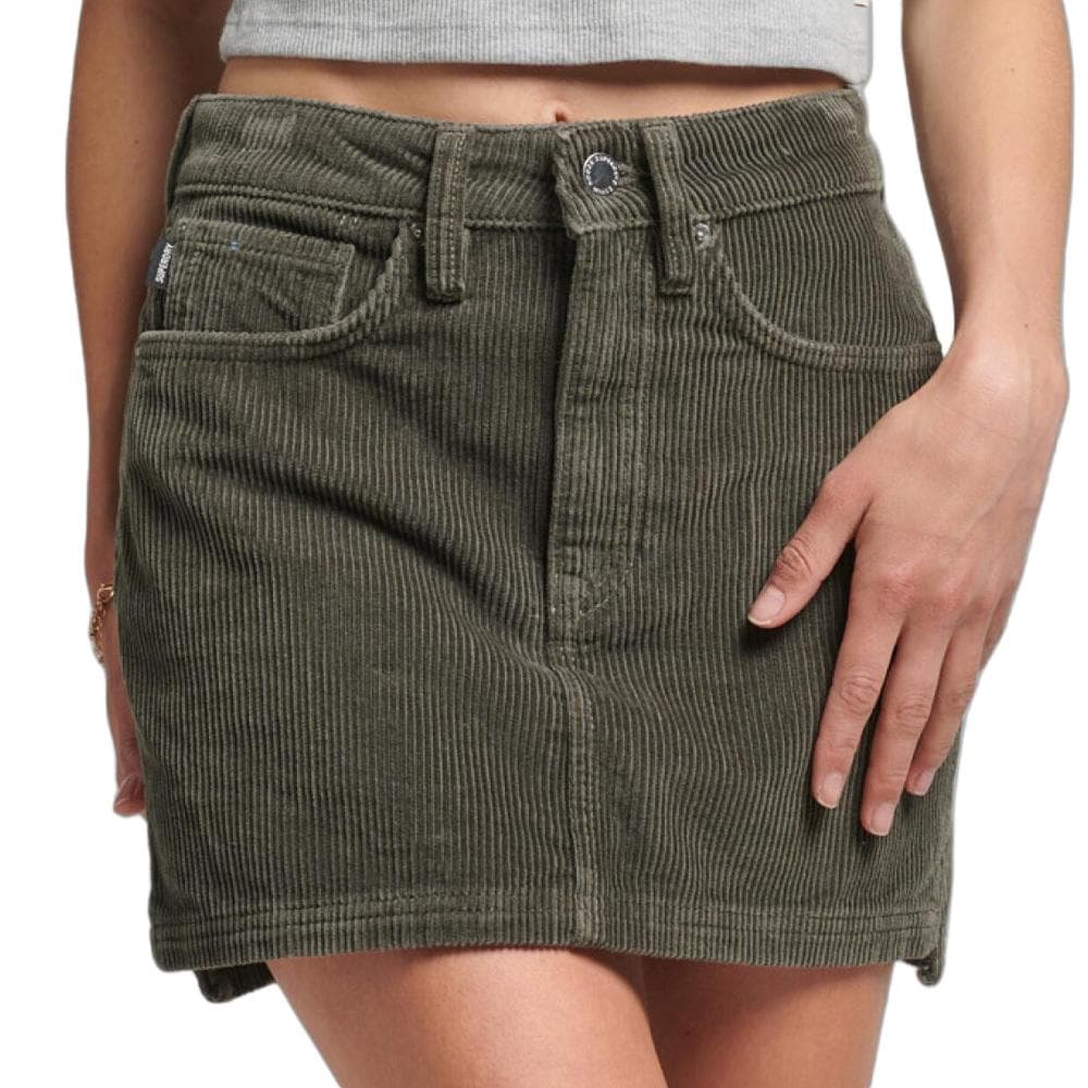 Jupe Kaki Femme Superdry Vintage 1