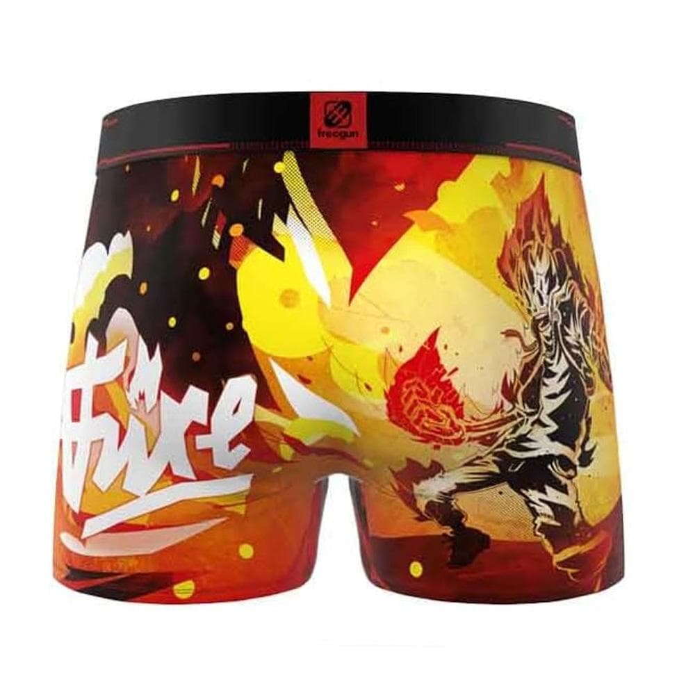 Boxer Rouge/Jaune Garçon Freegun Fire 2
