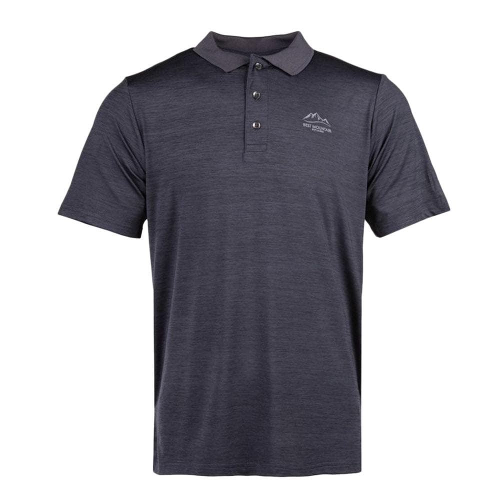 Polo Gris Foncé Homme Best Mountain RANDO 107 1